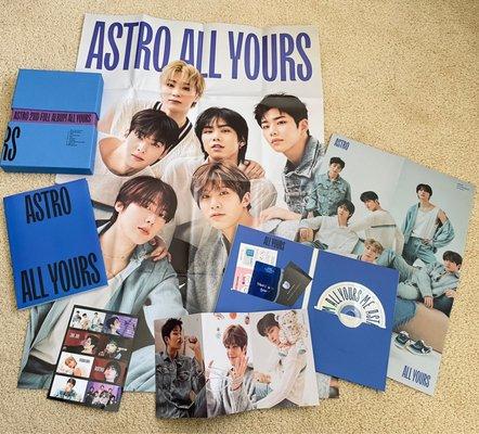 ASTRO - ALL YOURS Album + Posters