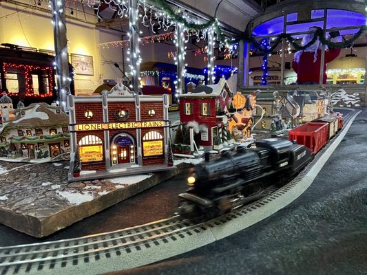 Model train display