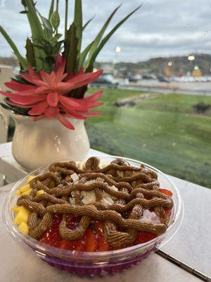 Freshly made Acai Bowl