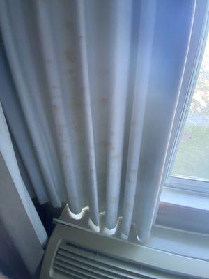 Dirty curtain