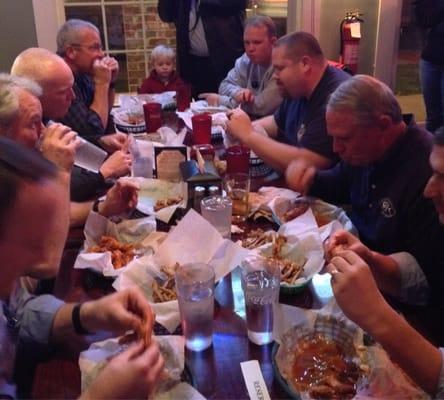 2014 Wing Eating Contest!!!