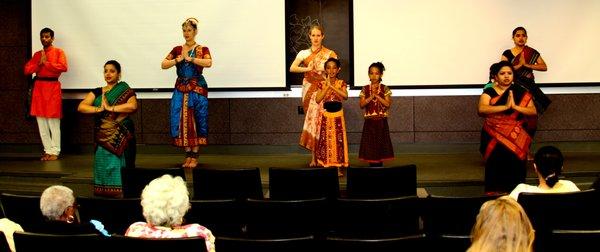 Students of Navarasa Dance Theater