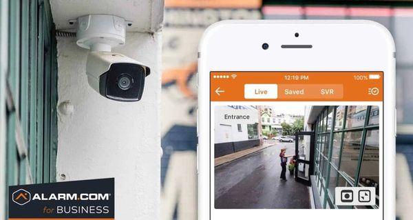 business surveillance cameras, security, alarms, monitoring