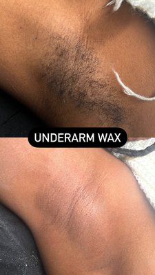 Underarm Wax from $25 to $17.25 per session when you purchase a wax pass!