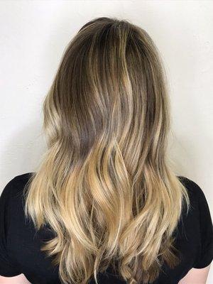 Blended balayage