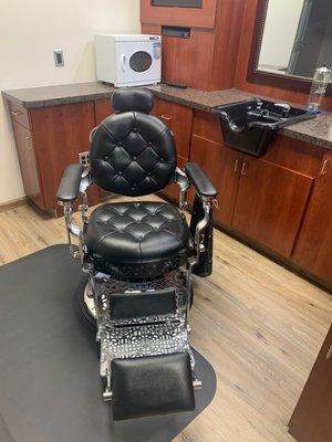 Gorgeous and comfortable barbershop chairs