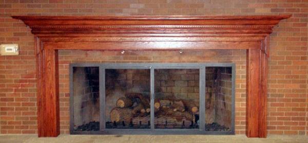 Custom Fire Place Mantle