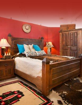 Beautiful Exotic woods Bedroom set