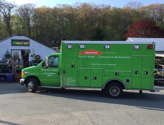 SERVPRO of Beverly/ Cape Ann On the Scene