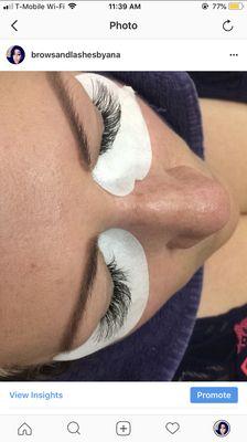 Eyelash extensions