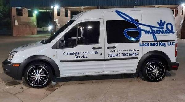 Locksmith Service vehicle