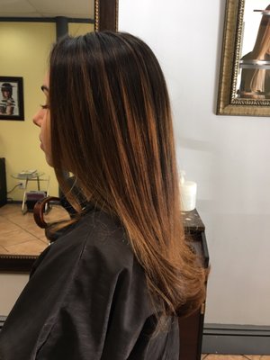 Carmel ombré