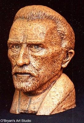 Vincent van Gogh Ceramic Bust