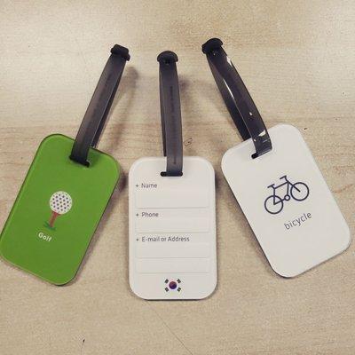 Cistom made luggage tags