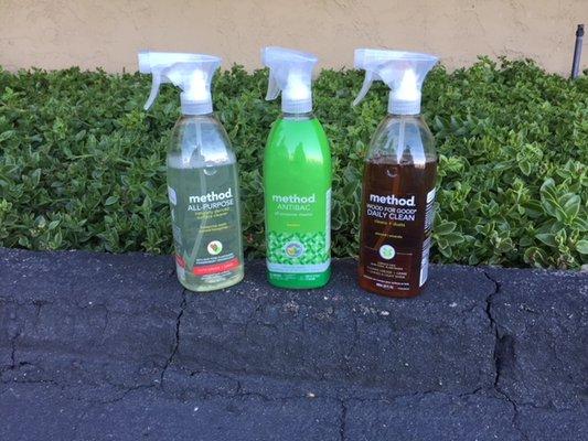 Planet-friendly cleaning products