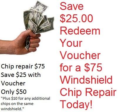 Save on your chip repair