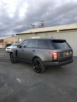 Black rims customer dropped off the car we took care of the rest.