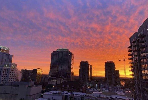 Living in Midtown Atlanta...and a special moment.