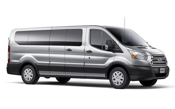 12 & 15 Passenger Van Rental Denver.  Ford Transit 15 Passenger Van.