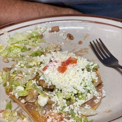 Tostadas (but there were 3 more)