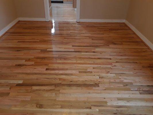 Hardwood floor reparation