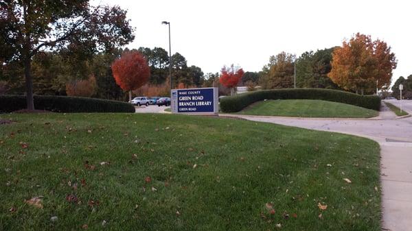 Green Road library in #Raleigh