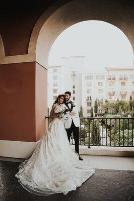 Hilton Lake Las Vegas wedding