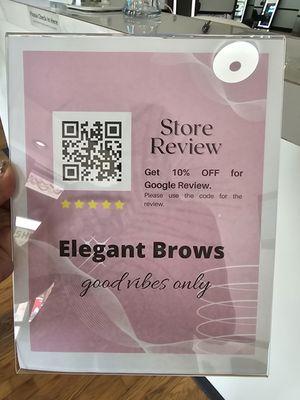 Discount for Google review