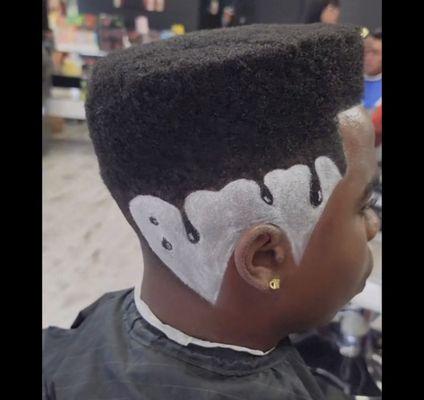 The barber KC did the design