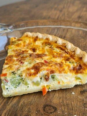 Broccoli quiche