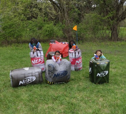 They loved there nerf party