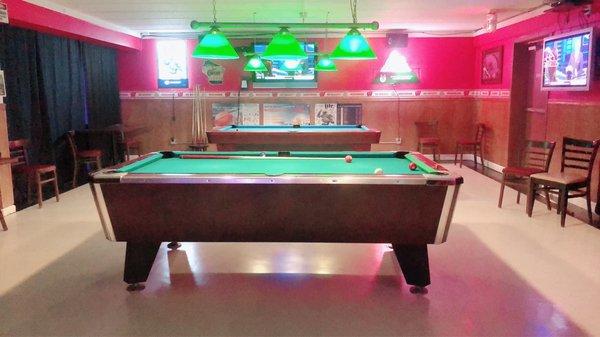 Pool table area $1.00 a game!!