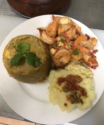 Shrimp and Monfongo