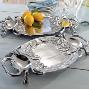 Crab serving tray