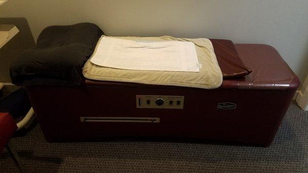 Traction bed; Chiropractic; Gentle chiropractor