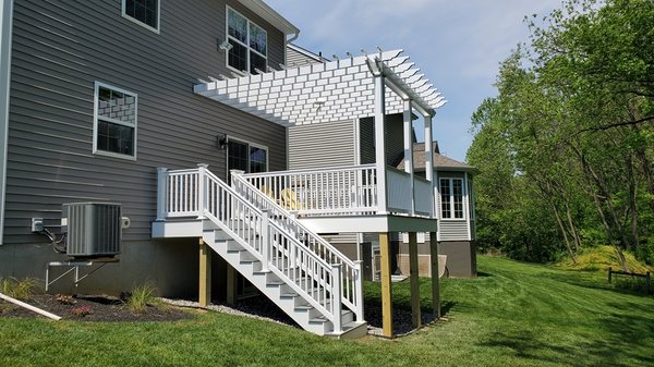 Deck and pergola