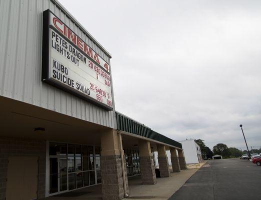 The front exterior of the Cinema 4