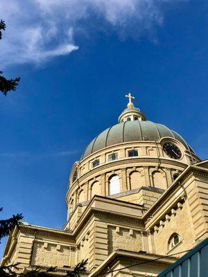 Front of dome