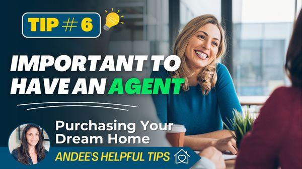 Tip # 6 Why Do You Need an Agent Representation | Homebuying Process

Link: https://www.youtube.com/watch?v=5bPhOiJwNLg