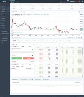 Deribit is a pioneering Cryptocurrency trading company that asked us to develop Cryptocurrencies trading and exchanging platform.