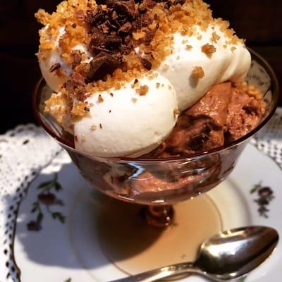 Decadent Chocolate Mousse surpasses that which we sampled in New York City and its right here in Salem, Oregon!