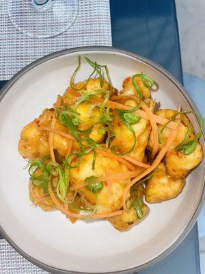 Fried buffalo cauliflower