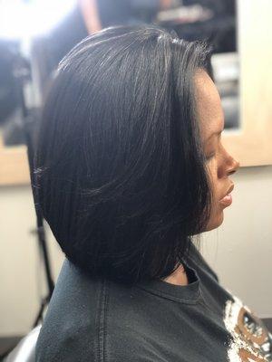 Textured Hair Cut and Style