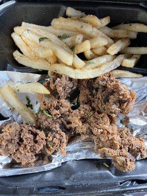 Liver and fries