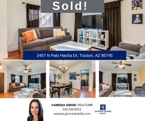 Immaculate townhome sold in 3 days!