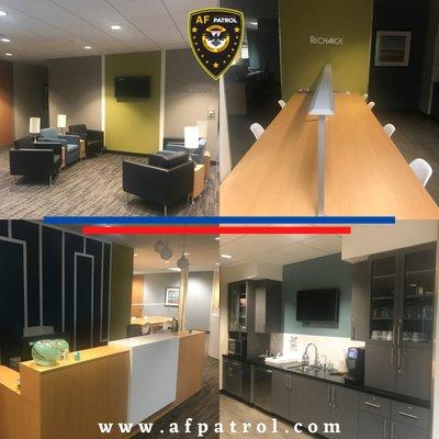 Explore our state-of-the-art AF Patrol office space in Orange County. Our modern facilities support top-tier security guard services to keep