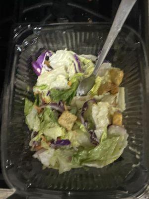 Take away salad