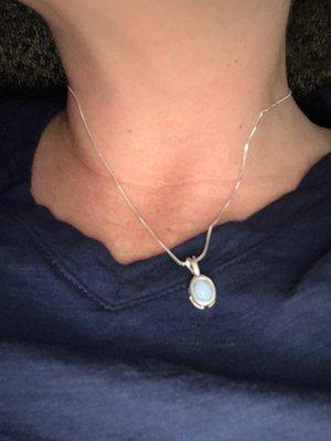 Perfect ellensburg blue pendant!!!