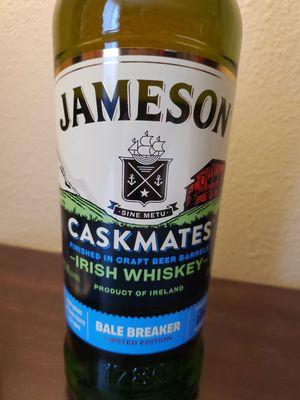 Irish Whiskey with a local craft brewery touch