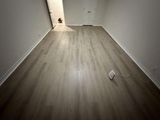 New luxury vinyl plank flooring